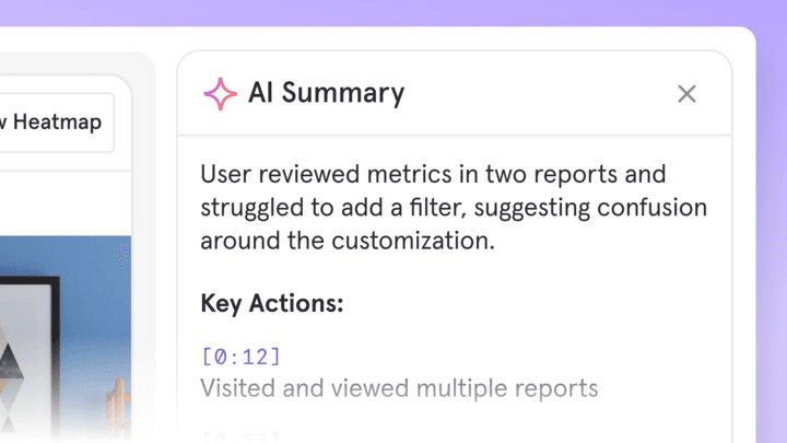 AI Summaries screenshot